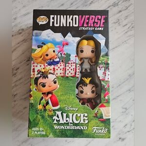 Funko Verse Alice in Wonderland Strategy Game-new In Box, Never Opened!